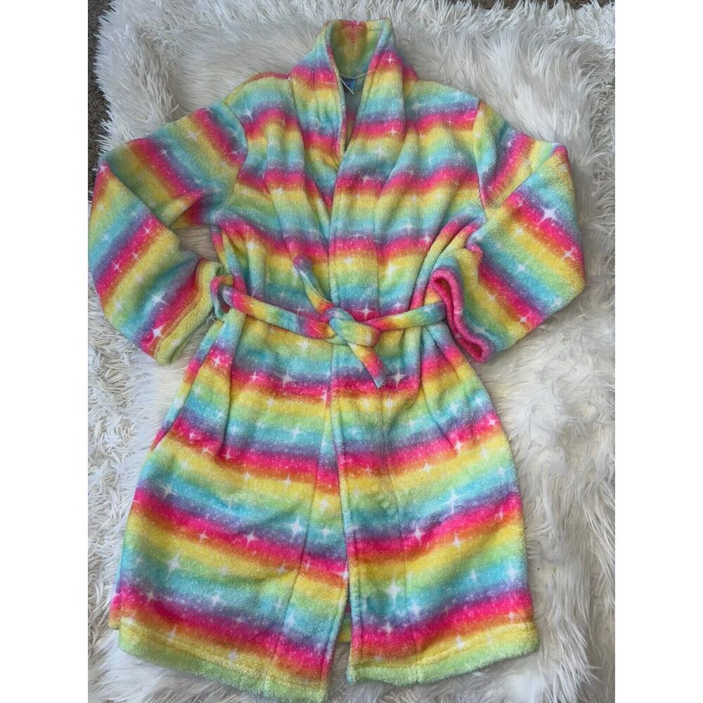 Sleep on it girls sz. 8/10 plush bathrobe. Cute, soft. *Nt. desc**